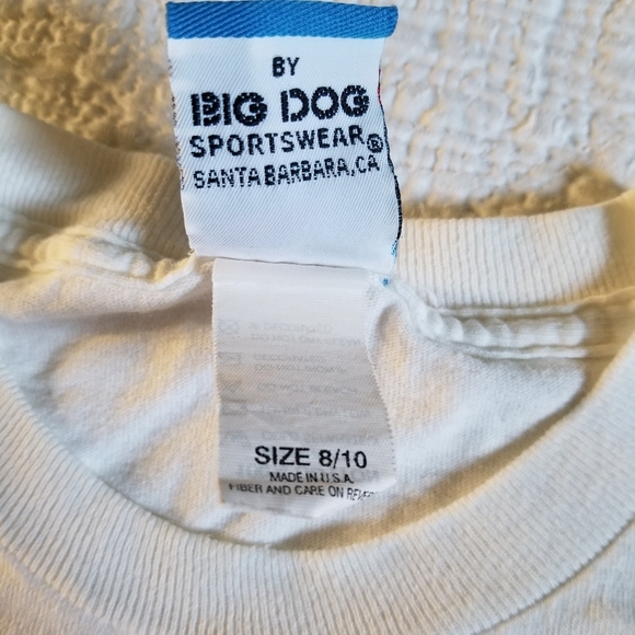 Little Big Dogs T-shirt Top Dog Pilot Kids 8/10USA - Picture 6 of 9